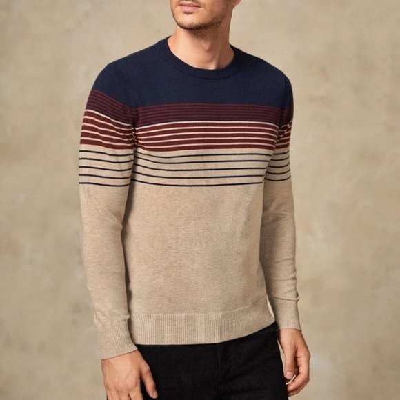 Brown Mens Sweater - Picture 4 of 4